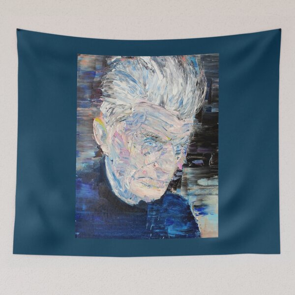 Item preview, SAMUEL BECKETT - oil portrait   designed and sold by rosehong.