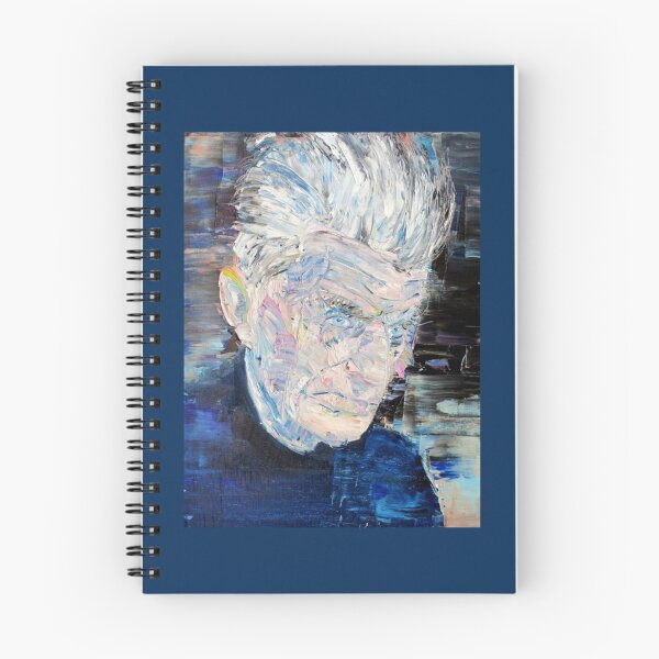 Item preview, SAMUEL BECKETT - oil portrait   designed and sold by rosehong.