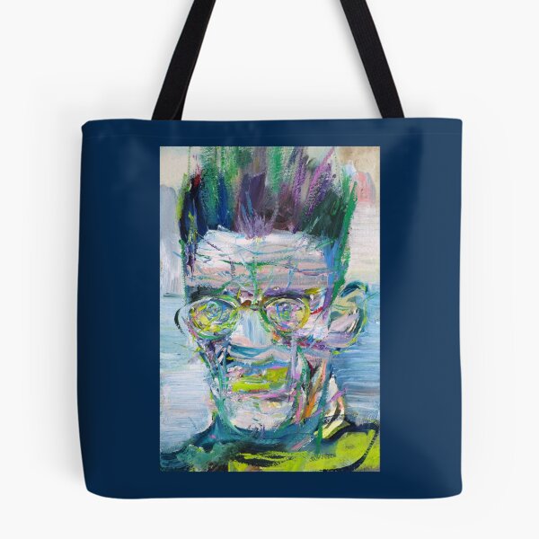 Item preview, SAMUEL BECKETT - oil portrait. designed and sold by rosehong.