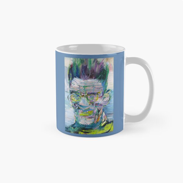 Item preview, SAMUEL BECKETT - oil portrait. designed and sold by rosehong.