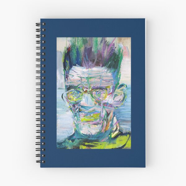Item preview, SAMUEL BECKETT - oil portrait. designed and sold by rosehong.