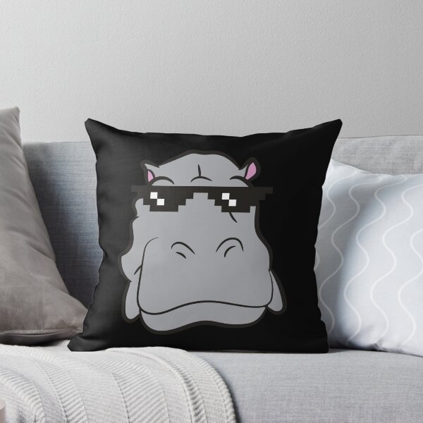 Item preview, Hippopotamus - head with sunglasses designed and sold by Mohja-Design.
