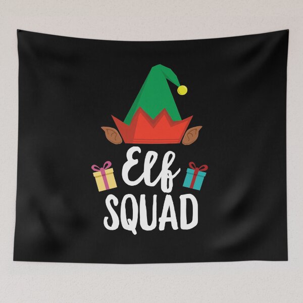 Item preview, Elf Squad Melanin Christmas African American Elf Matching Family Xmas designed and sold by QueenOfPrint.