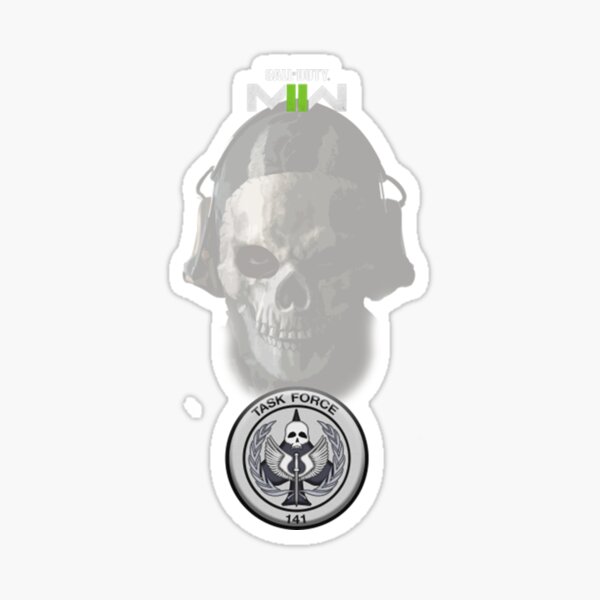 "COD MW2 Ghost " Sticker for Sale by hafidhrametoa Redbubble