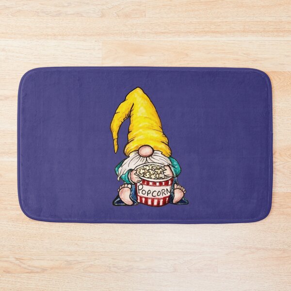 Item preview, Gnome with Popcorn designed and sold by SarahCD13.
