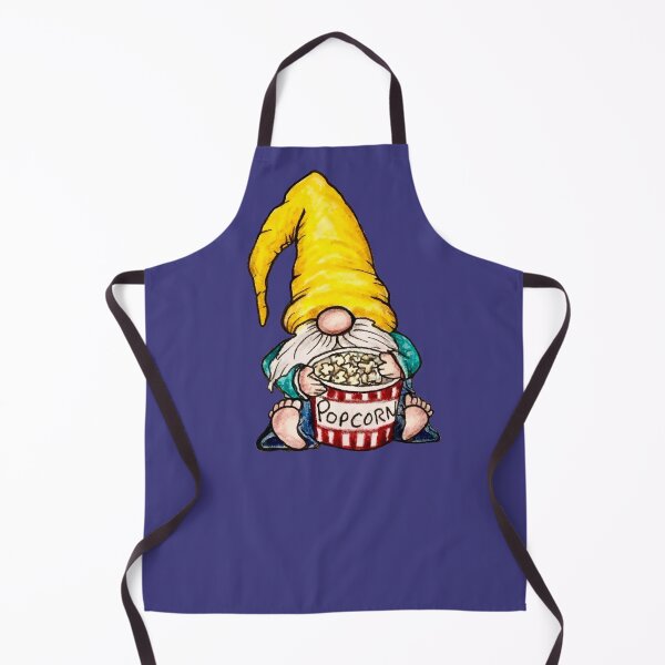 Item preview, Gnome with Popcorn designed and sold by SarahCD13.