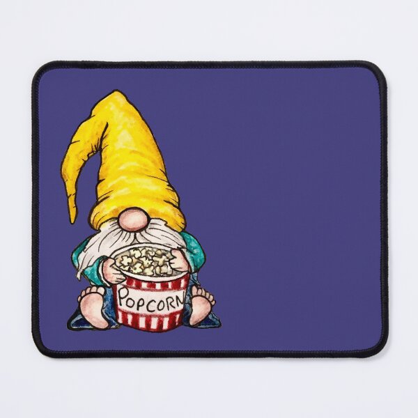 Item preview, Gnome with Popcorn designed and sold by SarahCD13.