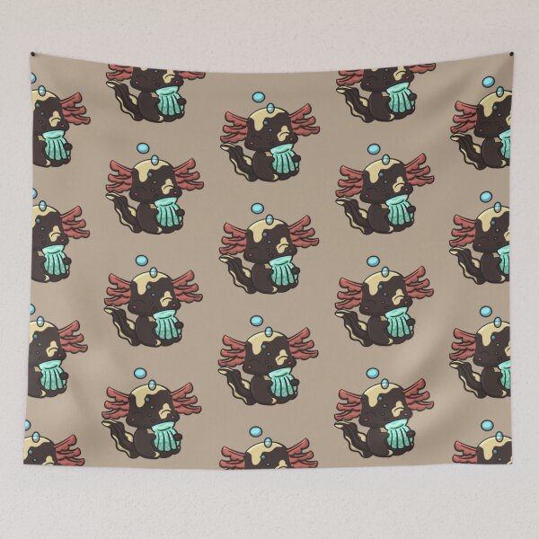Item preview, Mosaic Axolotl Bubbles designed and sold by NLDStudios.