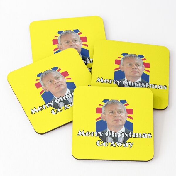 Item preview, Doc Martin Merry Christmas Go Away designed and sold by Custom-Heraldry.