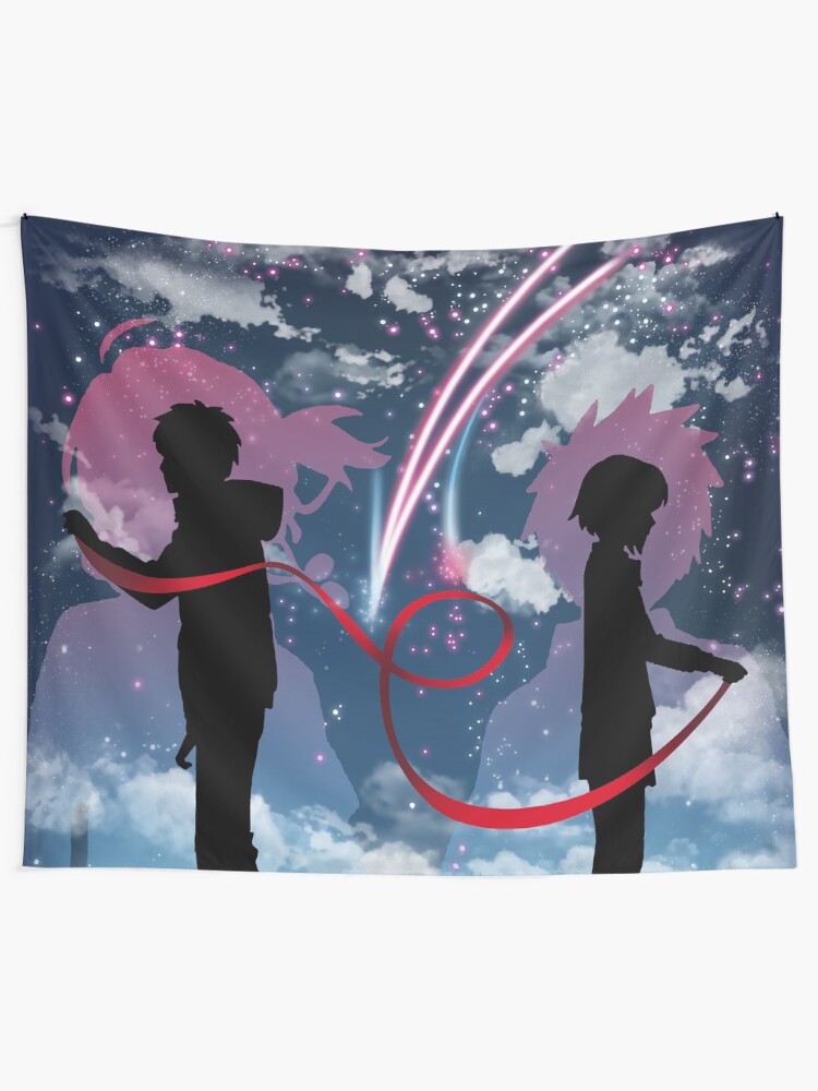 Alternate view of Your name Tapestry