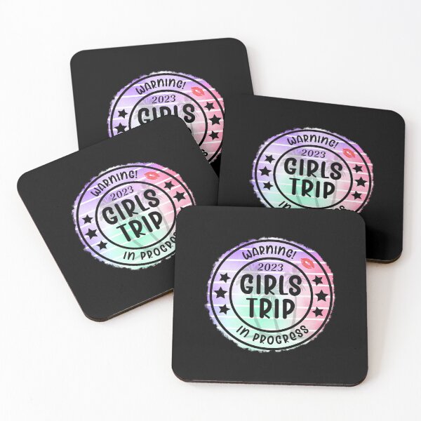 Item preview, Warning 2023 Girls Trip In Progress designed and sold by Karry-Pat.