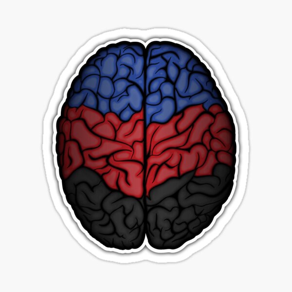 Polyamory Brain Sticker