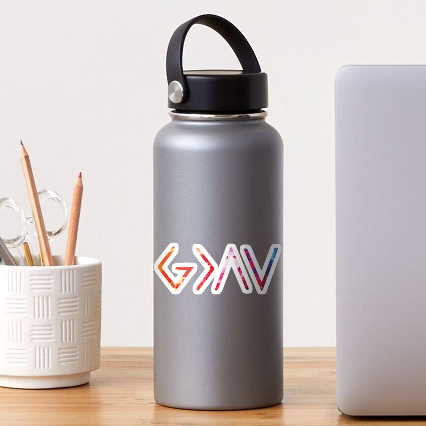 God Is Greater Than The Highs And Lows Sticker
