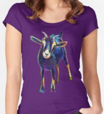 Gertie the Goat, Star of the Show Women's Fitted Scoop T-Shirt