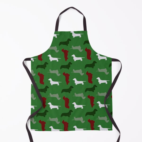 Item preview, "Holly Berry" - Christmas Dachshund Pattern designed and sold by CanisPicta.