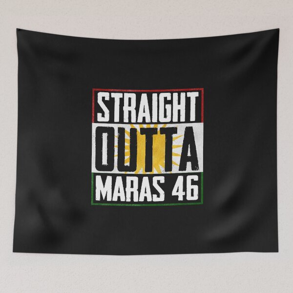 Item preview, Straight Outta Maras 46 designed and sold by Delpieroo.