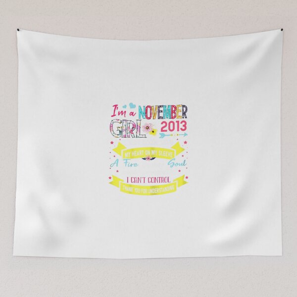 Item preview, Awesome Since 2013 7th Birthday I'm A November Girl 2013 designed and sold by TGMerwin.