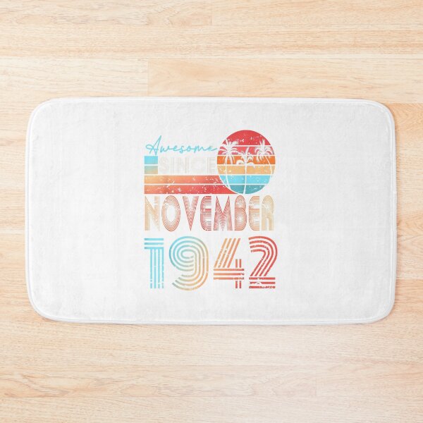 Item preview, Awesome Since November 1942 80th Birthday 80 Year Old Gifts designed and sold by TGMerwin.