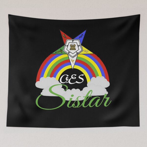 Artikelvorschau, OES Order Of The Eastern Star Logo Schwesternschaft entworfen und verkauft von TopTeeShop.