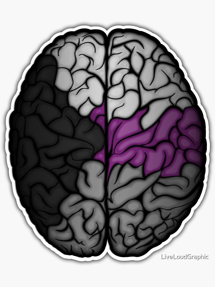 Demisexual Brain by LiveLoudGraphic