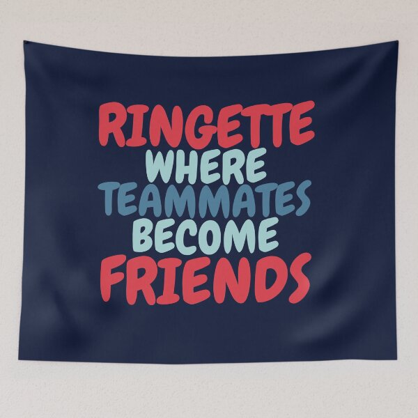 Item preview, Ringette - Where teammates become friends designed and sold by dacdibac.