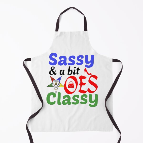 Item preview, OES Order Of The Eastern Star Logo Sisterhood Sassy & Classy designed and sold by TopTeeShop.
