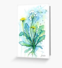 Dandelion Greeting Card