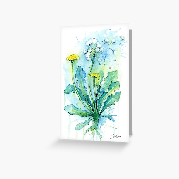 Dandelion Greeting Card