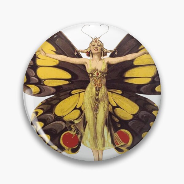 Item preview, Vintage Butterfly Lady  designed and sold by artemisxluna89.