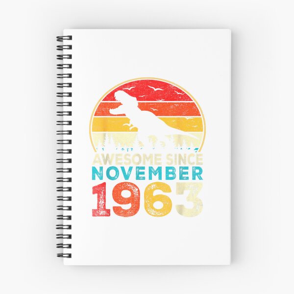 Item preview, Awesome Since November 1963 59th Birthday Boy Dinosaur Gifts designed and sold by TGMerwin.