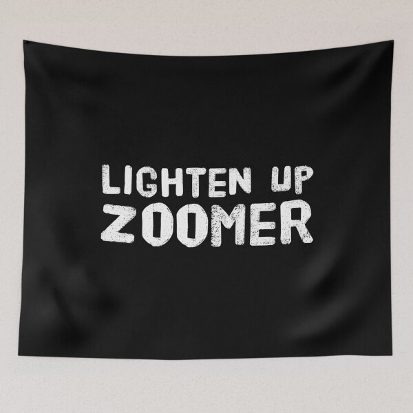 Item preview, Lighten Up Zoomer 01 White Text designed and sold by TWMBDesigns.