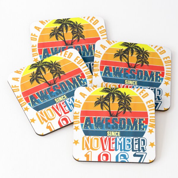 Item preview, Awesome Since November 1967 Vintage 55th Birthday designed and sold by TGMerwin.