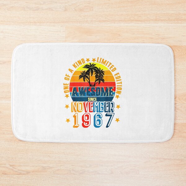 Item preview, Awesome Since November 1967 Vintage 55th Birthday designed and sold by TGMerwin.