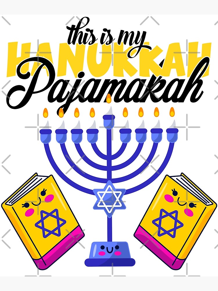 Copy of This Is My Hanukkah Pajamakah Menorah Chanukah Pajamas PJs