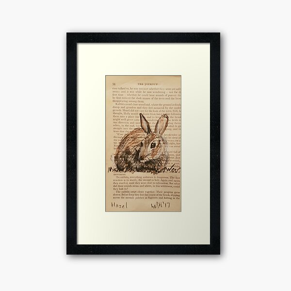 Hazel - Watership Down Collection Framed Art Print