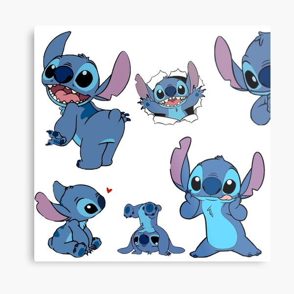 Stitch doing a handstand