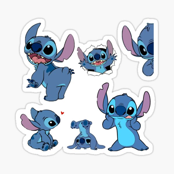 Stitch Aesthetic Stickers for Sale