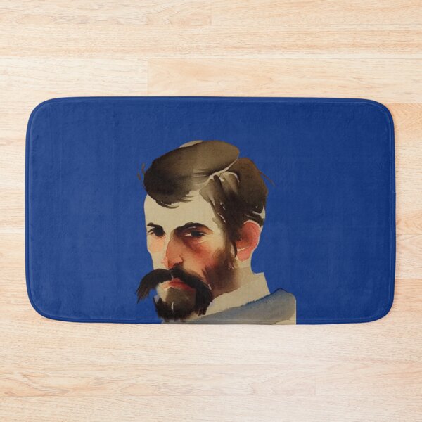 Item preview, Portrait of a handsome man, Original antique vintage portrait of a man's face, man wall art designed and sold by Artsareus.