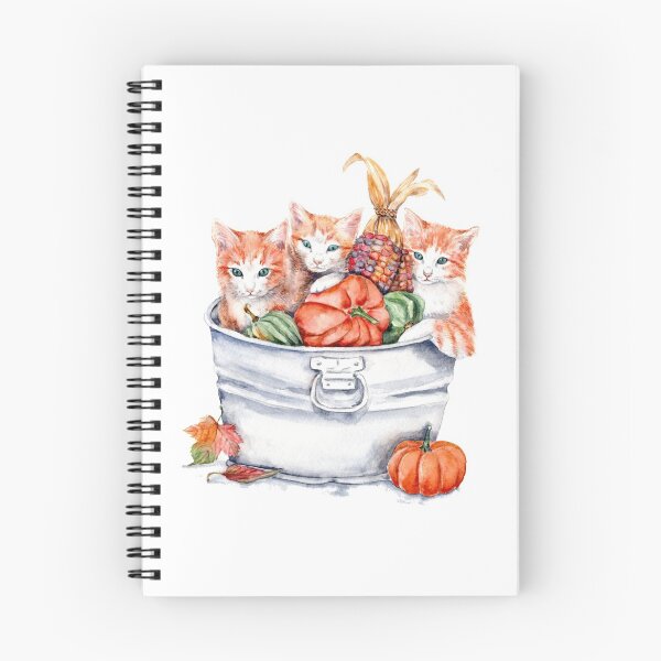 Item preview, Harvest Kittens and Happy Thanksgiving! designed and sold by Goosi Art.