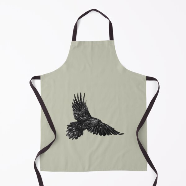 Item preview, Raven in flight designed and sold by GraceBakerd.