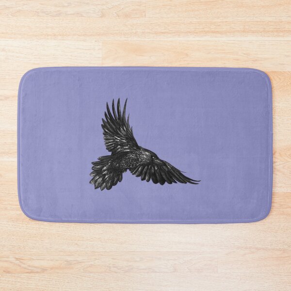 Item preview, Raven in flight designed and sold by GraceBakerd.