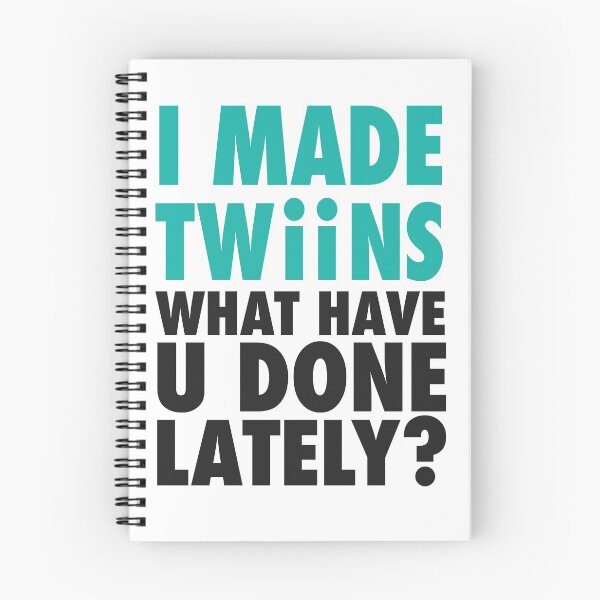 Item preview, I Made Twins Self Congratulations Funny designed and sold by Cloud9hopper.