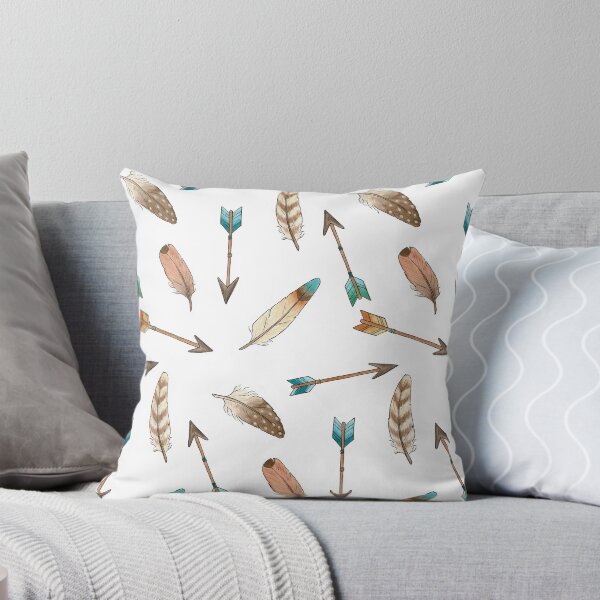 Item preview, Scattered Feathers and Arrows Pattern designed and sold by HazelFisher.