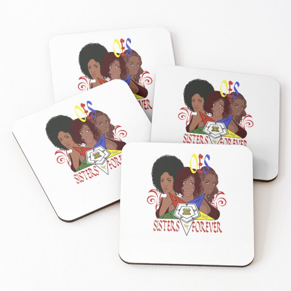 Item preview, OES Order Of The Eastern Star Logo Sistar Sisters Forever designed and sold by TopTeeShop.