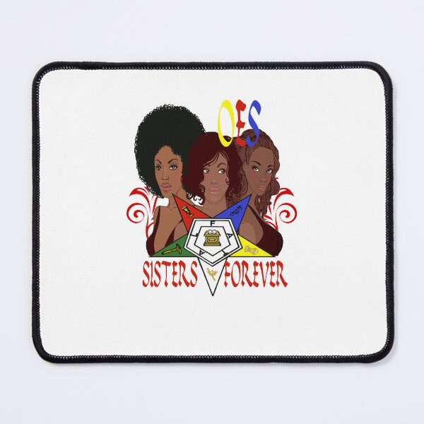 Item preview, OES Order Of The Eastern Star Logo Sistar Sisters Forever designed and sold by TopTeeShop.