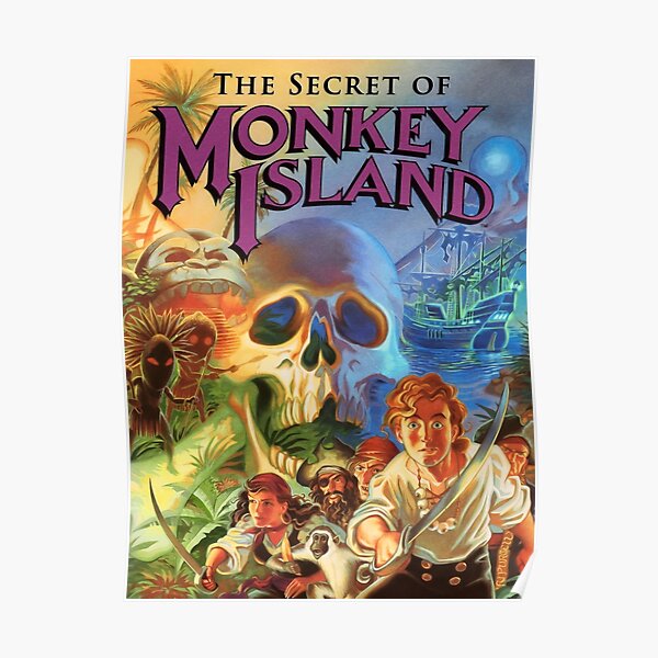 Monkey island Poster