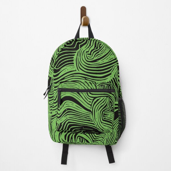 Item preview, Waves, Geometric Design, In Green designed and sold by I-Desire.