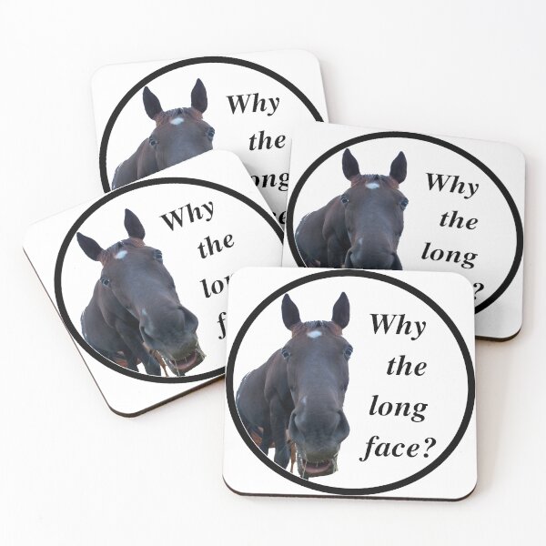 Item preview, Why the long face funny horse designed and sold by Finn19.