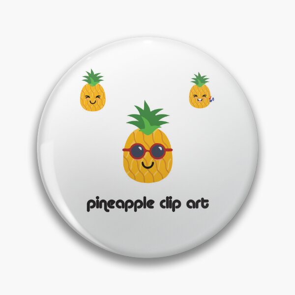 Item preview, nice pineapple clip art t-shirt designed and sold by phi11designer.