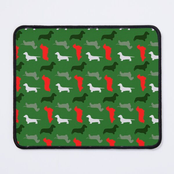 Item preview, "Mistletoe" - Christmas Dachshund Pattern  designed and sold by CanisPicta.
